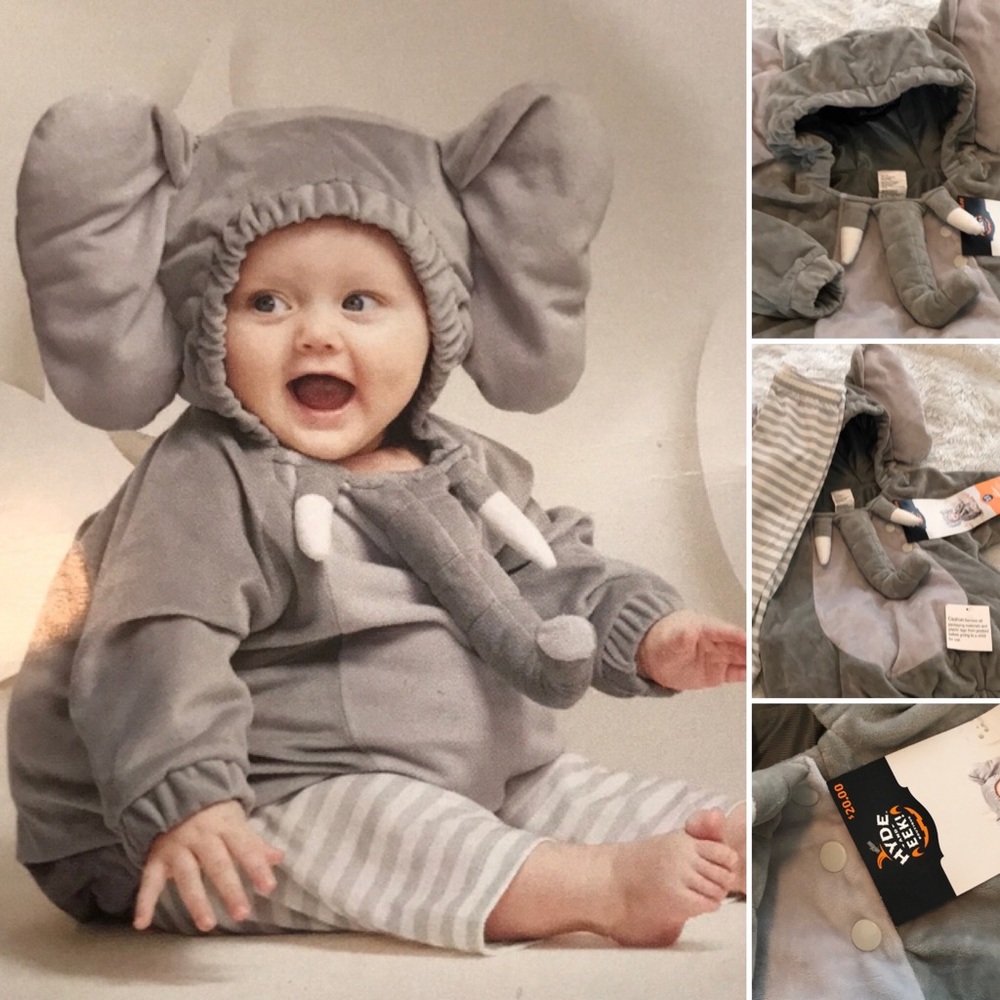 Baby elephant costume